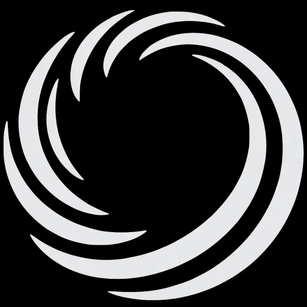 Okaweb logo blanc avec fond — Okaweb Studio